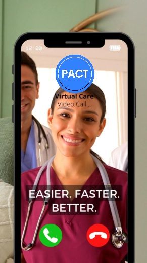 PACT Virtual Care telehealth physiotherapy